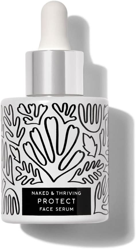 Amazon Naked Thriving Illuminate Bc Face Serum Hyaluronic Acid Vitamin C Bakuchiol