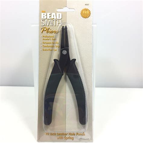 Hole Punching Pliers For Leather Paper Light Gauge Metal Volcano Arts