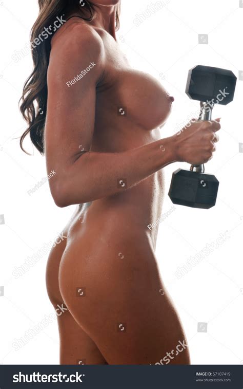 Lovely Female Fitness Model Nude Free Stock Photo 57107419 Shutterstock