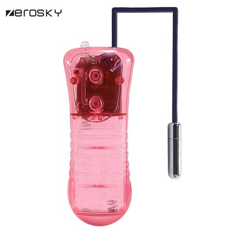 Zerosky Catheters Sounds Vibrator Urethral Vibrating Penis Plug Urethral Vibrator Sex Toys For