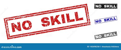 grunge  skill scratched rectangle stamps stock vector illustration