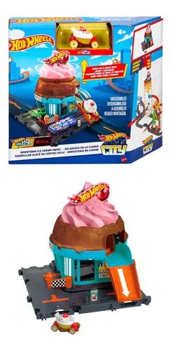 Hot Wheels City Pista De Juguete Helader A Cuotas Sin Inter S