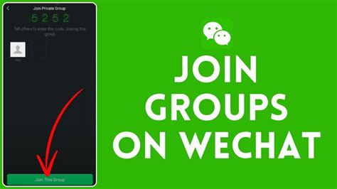 How To Join Groups In Wechat Group Chat Join In Wechat Youtube
