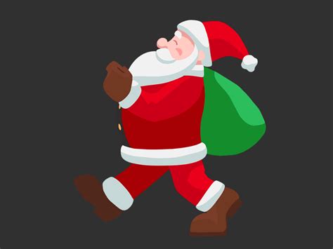 Santa Claus GIFs - Animated Christmas Pictures of Santa | USAGIF.com