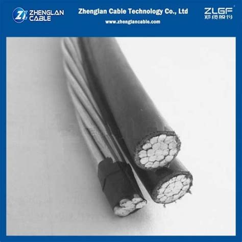 Aerial Bundled Cable Service Drop Cable Barnacles 2x4awg1x4awg Aac