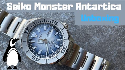 Seiko Monster Antarticapenguin Srpg57 Unboxing Youtube