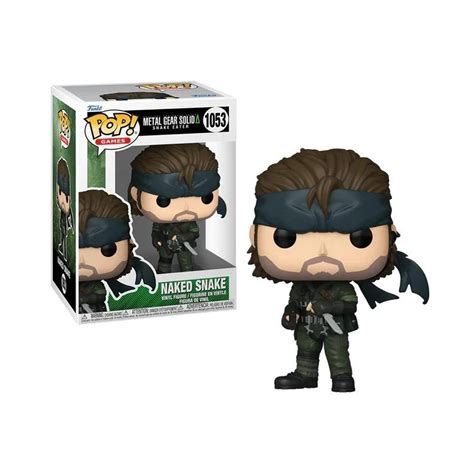 Funko Pop Metal Gear Solid Naked Snake Gamewarrior Cl