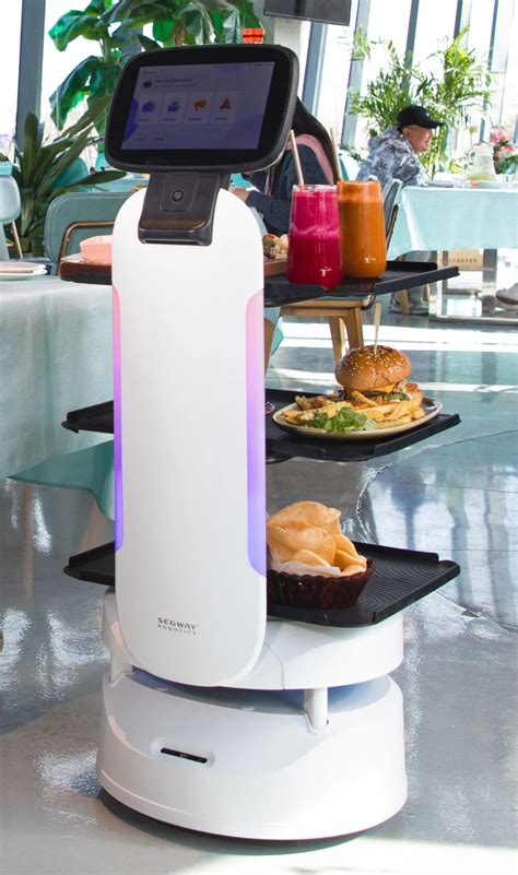 Segway ServeBot S1 Restaurant Service Robot - America Robot Guide