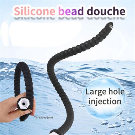 Shower Enema System Vaginal Anal Cleaner Tube Wash Colon Douche Nozzle S M L EBay