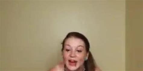 Chubby Teen Showing Her Large Tits Tnaflix