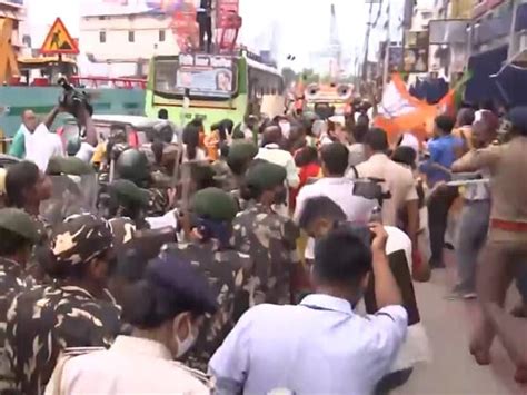 Bjp Leader Dies Allegedly After Police Lathicharge During Protest In Patna