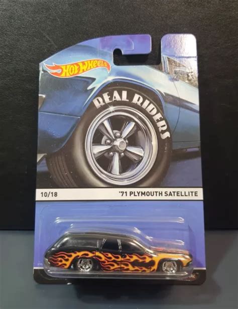 Hot Wheels Real Riders Series Plymouth Satellite Moc Eur