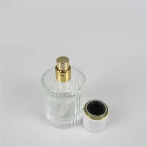 Plastic Aluminum Pump Glass Spray Black Empty Perfume Bottle Perfume