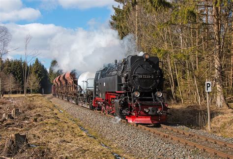 99 7239 9 mit Güterzug bei Birkenmoor Sascha Duwe Flickr