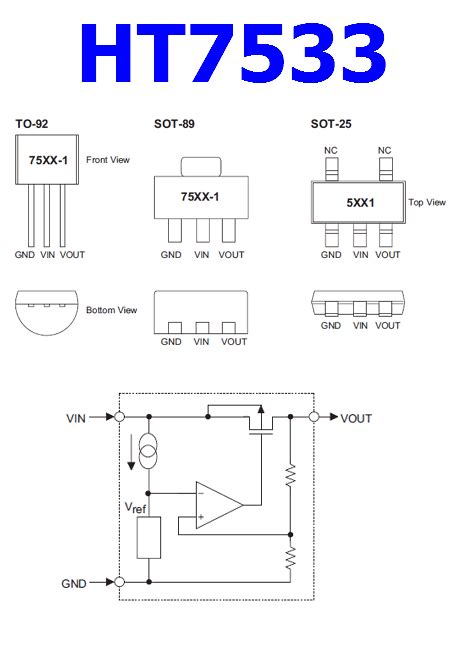 Ht Datasheet V Voltage Regulator Holtek Datasheetcafe