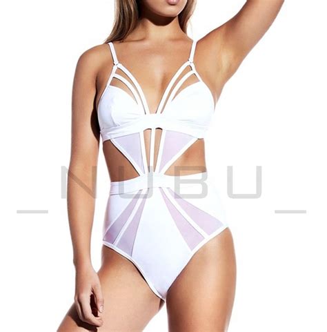 BIKINI STRÓJ KĄPIELOWY BODY SIATKA PASKI 2017 S 6940843972 oficjalne archiwum Allegro