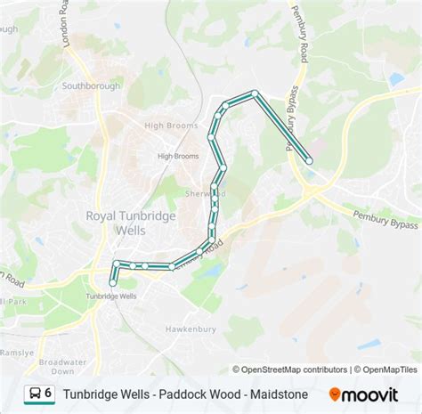 6 Route Schedules Stops And Maps Pembury Updated