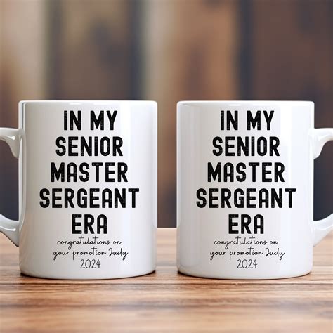 SMSGT Promotion, Senior Master Sergeant Gift, Sergeant Gift Ideas