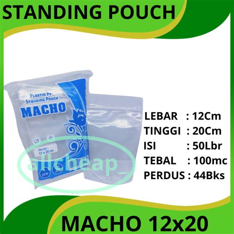 Jual Isi Pcs Plastik Pp Ziplock Standing Pouch X Plastik Segel Pp