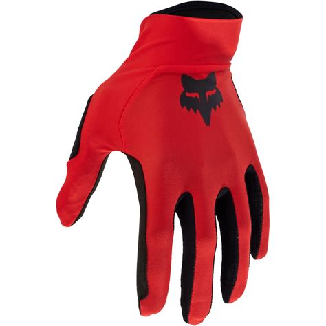 FOX Flexair MTB Full Finger Gloves Men Orange Flame BIKE24