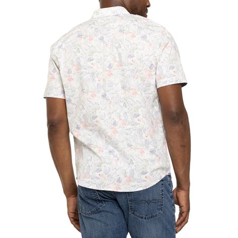 FLAG & ANTHEM Miramar Underwater Print Shirt - Short Sleeve - Save 54%