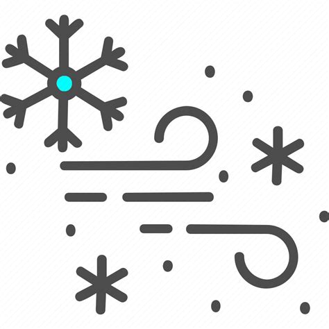 Flurries Snow Snowflake Storm Weather Icon Download On Iconfinder