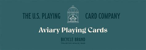 Bicycle Aviary Playing Cards on Behance