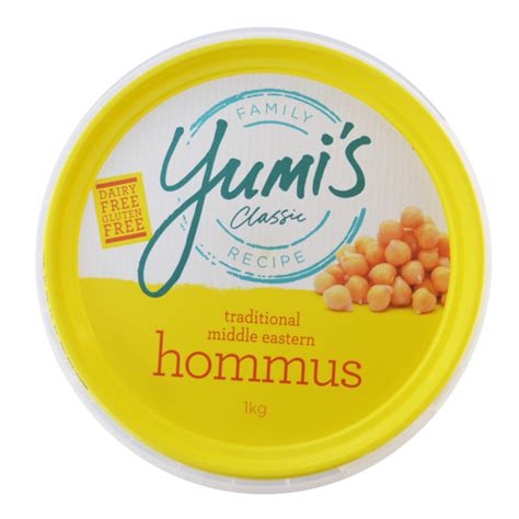 Yumis Traditional Hommus 1kg Biviano And Sons