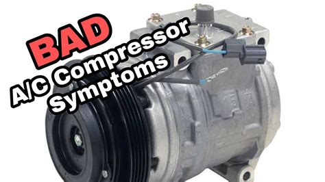 Symptoms Of A Bad Car Ac Compressor