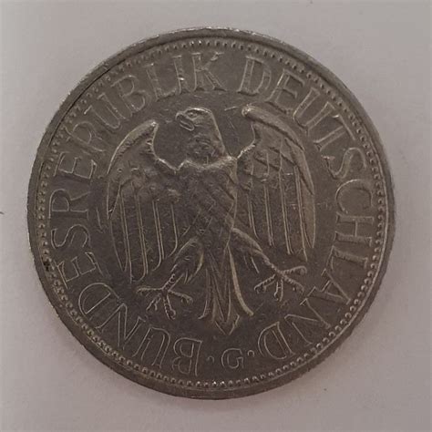 1 marka Nemčija 1971 G