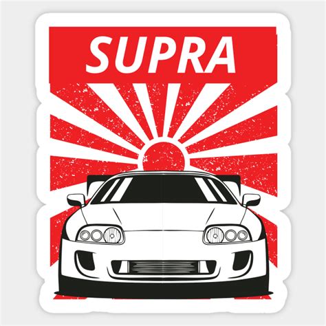 toyota supra mk4 - Supra - Sticker | TeePublic