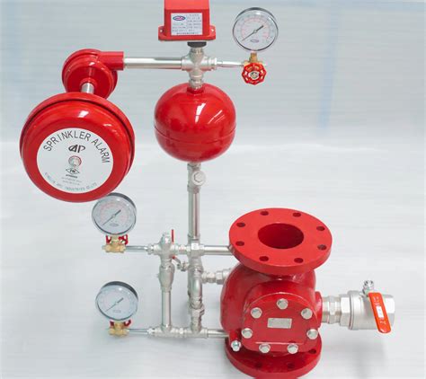 Dn Fire Sprinkler System Wet Type Fire Alarm Check Valves With Fm