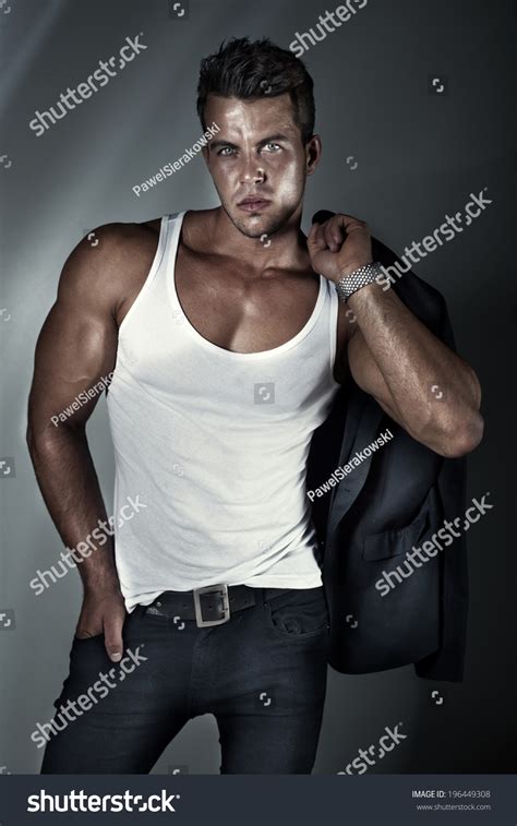 Sexy Fashion Portrait Hot Male Model Stock Photo Shutterstock