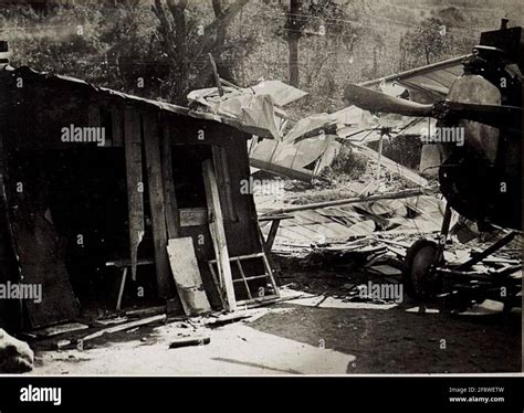 crashed plane stock photo alamy