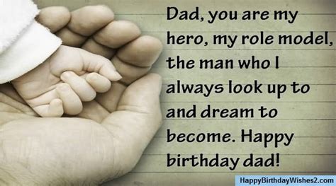 #100 Happy Birthday Wishes, Messages, Quotes for Father (Dad)