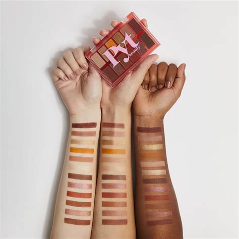 Pyt Beauty The Upcycle Eyeshadow Palette In Warm Lit Nude Pyt Beauty The Upcycle Eyeshadow
