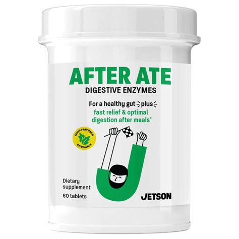 Snapklik.com : Jetson After Ate Full-Spectrum Digestive Enzyme Chewable