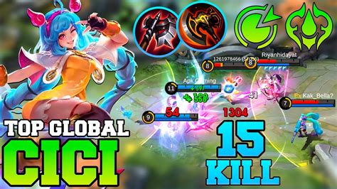 CICI MLBB NEW HERO CICI Best Build 2023 Gameplay Mobile Legends