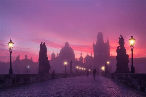 Charles Bridge at Sunrise | Prague, Photo awards, Cityscape