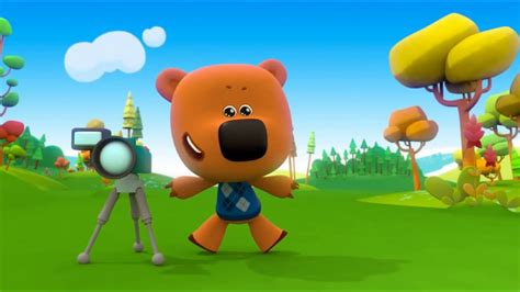 Мишки Мимимишки Фотоохота 3 серия - YouTube