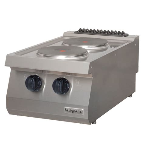 Öztiryakiler 700 Series Half Module 2 Hot Plates Electric Boiling Top