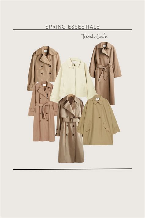 Double Breasted Trenchcoat Beige Curated On LTK