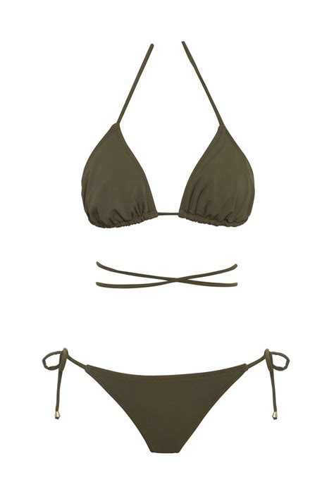 SAILOR moda Brezilya Üçgen Ipli Bikini Takım Slr Fiyatı Yorumları Trendyol