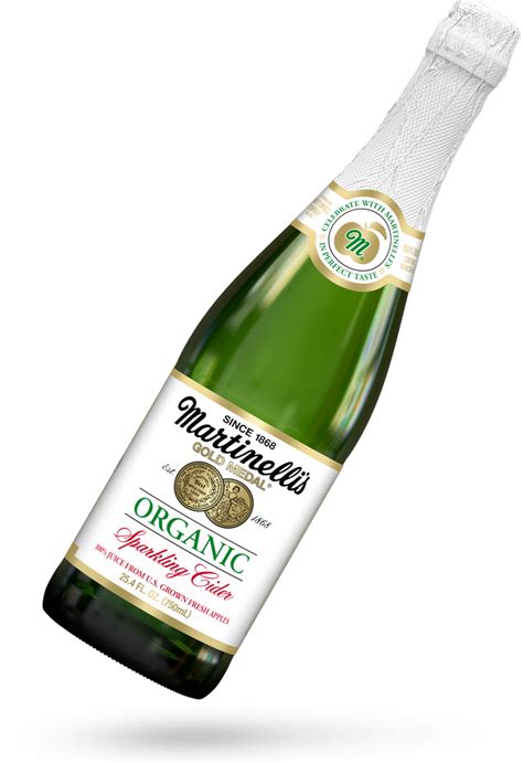 Organic Sparkling Cider Organic Juices S Martinelli And Co