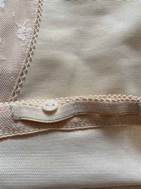 French CHANTELLE Paris Lingerie Nude Beige Roll Gem