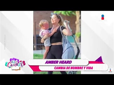 Amber Heard Se Cambia De Identidad Para Vivir En Espa A Qu Chulada