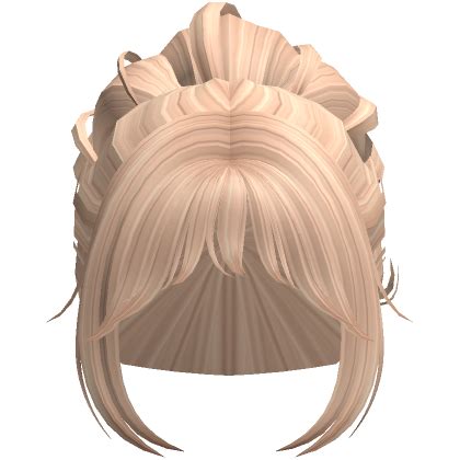Y K Summer Messy Bun Blonde Roblox