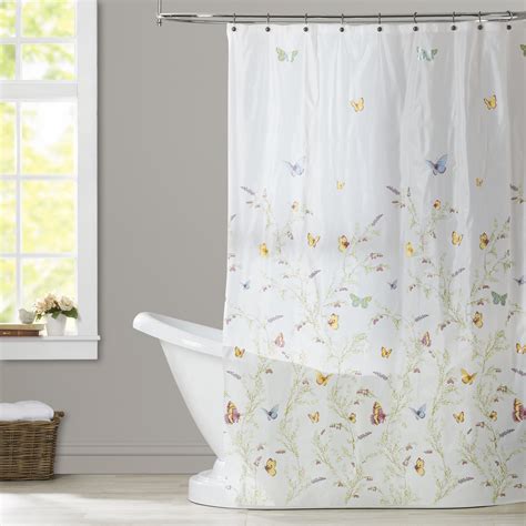 August Grove® Rohde Floral Peva Single Shower Curtain And Reviews Wayfair