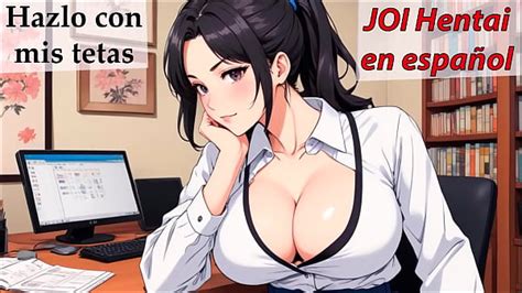 JOI Hentai Correte En Las Tetas De Tu Novia Oficinista Hentai ASMR