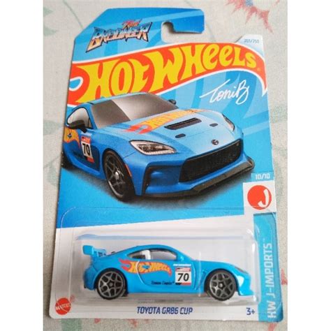 Jual Hot Wheels Toyota GR86 Cup Blue Shopee Indonesia